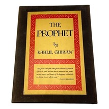 Prophet Kahil Gibran Alfred E Knopf Illustrations HC Slip Case Vintage 1979 - £38.00 GBP