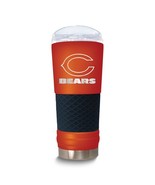 NFL Chicago Bears 24 Oz. Stainless Steel Silicone Grip Tumbler with Lid - €41,17 EUR