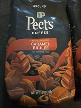 6 Bags Peet&#39;s Caramel Brulee Light Roast Ground Coffee  (SEE PICS)  (001) - $55.96