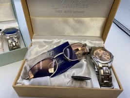 Pair of FONDINI Gift Boxed Watches with Sunglasses - £39.95 GBP