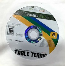Table Tennis Microsoft XBOX 360 Family Hits Video Game DISC ONLY sports sim - £5.40 GBP
