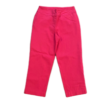 Alia Capri Pull On Pants ~ Sz 10 ~ Pink ~ Mid Rise ~ 23&quot; Inseam  - £17.69 GBP