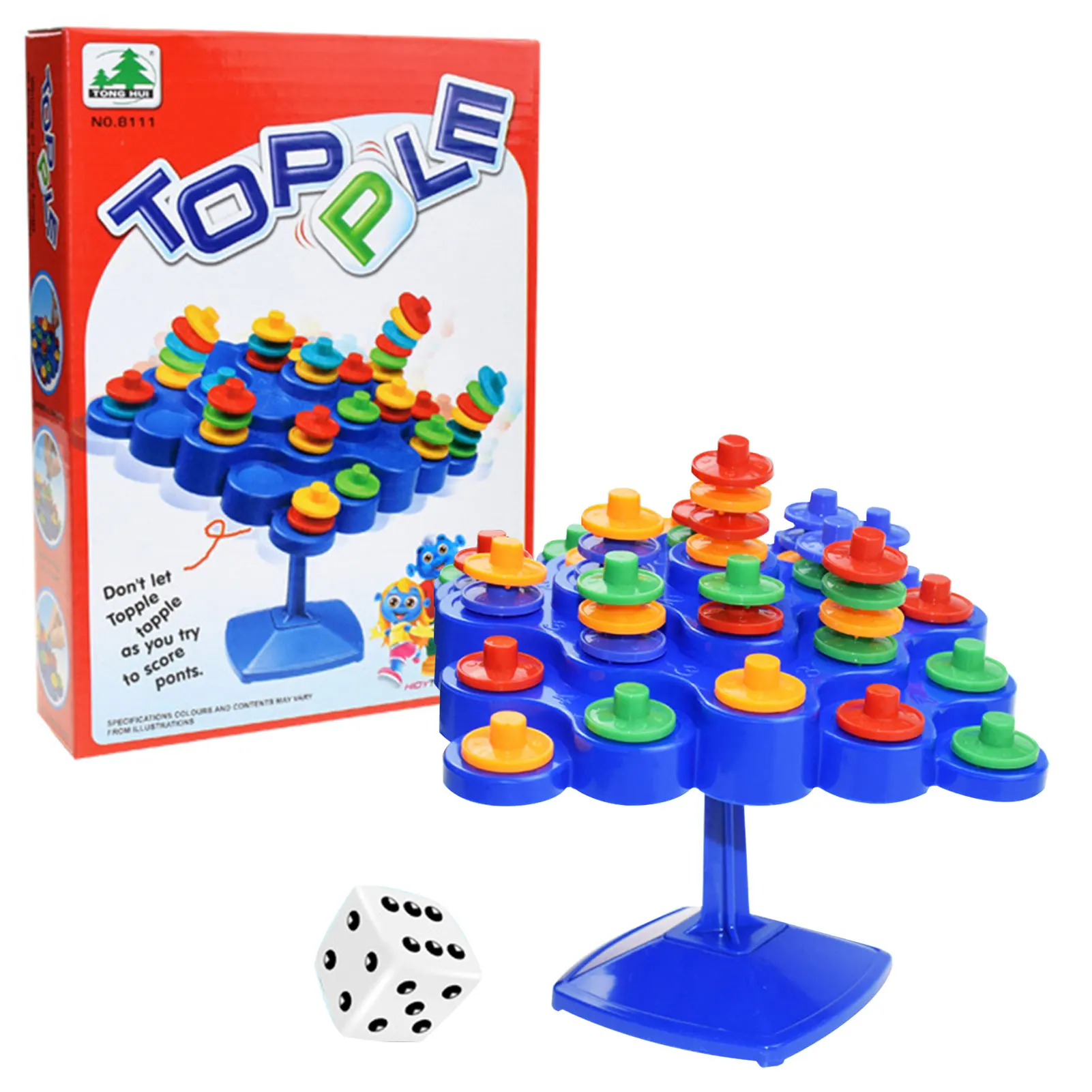 1pc Balance Turntable Stacking Board For Parent-Child Activity Boosting Kids IQ - £9.34 GBP+