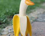 Cute Banana Duck Outdoor Statues Decor 6&#39;&#39; Tall, Weird Garden Gifts for ... - $21.51