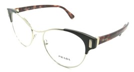 Prada Eyeglasses Frames PR 61TV DHO-1O1 52-18-135 Brown / Gold Made in I... - £142.59 GBP