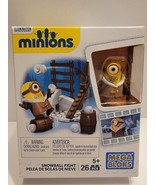 New 2015 Mega Bloks Despicable Me Minions Snowball Fight 26 Piece Set To... - $133.27 MXN