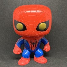 Funko Pop! 2012 The Amazing Spider-Man Gold Eyes Vinyl #15 Vaulted RARE NO BOX - £31.14 GBP