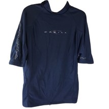 Vintage Shirt O&#39;Neill UV Protection Compression 2XL blue surfer beach logo - £11.60 GBP