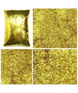 2 lb / 907g Rich Gold Metal Flake .004&quot;, .008&quot;, .015&quot;, .025&quot; Pro Paint A... - £98.71 GBP+