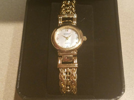 Gossip Ladies Goldtone Bracelet Design Quartz Watch (NEW) - £23.75 GBP