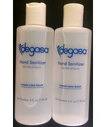 Travel Bottles Hand Sanitizer Lemon-Lime Scent Clear Gel 4 oz 2/PK - $4.94