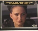 Star Wars Galactic Files Vintage Trading Card #CL6 Natalie Portman - $2.48