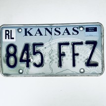  United States Kansas Base Passenger License Plate 845 FFZ - £13.23 GBP