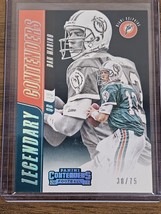 2018 Panini Contenders Optic Legendary Contenders #9 Dan Marino #38/75 Dolphins - £15.97 GBP