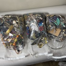 Over 10 Lbs Wear Craft Or Repair Junk Drawer Jewelry Lot Mixed Metal Beaded Etc - £35.79 GBP