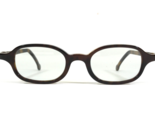 Vintage La Eyeworks Sonnenbrille MUGS 159 Braune Landschildkröte Rechtec... - $64.89