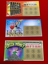 Fake Lottery Tickets 3 Pack - Jokes, Gags - Lotto Tickets - Fool Them All! - £2.34 GBP