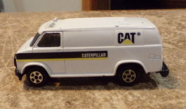 1/64 vintage ertl CAT chevrolet dealership van in good shape used - $9.89