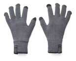Under Armour Men&#39;s Halftime Tech Tip Gloves in Grey-Large - $16.99