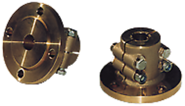 Boat marine Bronze half-coupling centering ring 35mm  635mm pitch 108mm 4x 115mm - £253.53 GBP