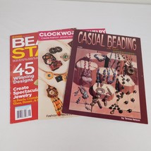 3 Beading Books Bead Star Magazine Casual Clockwork Jewelry Making DIY C... - $9.75