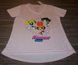 Women&#39;s Teen Cartoon Network Powerpuff Girls T-shirt Small Pink New w/ Tag - £15.61 GBP