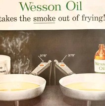 1958 Wesson Oil Advertisement Baking Non Smoking New Orleans Cooking DWII15 - £23.51 GBP