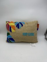 Tabitha Brown Lumbar Palm Outdoor Throw Pillow - £35.56 GBP