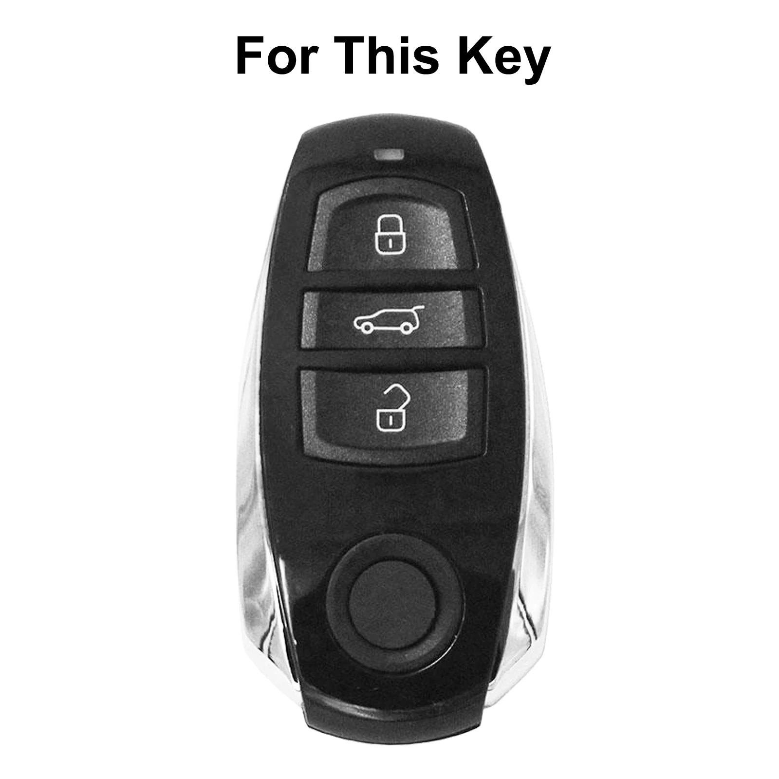 Silicone Key Case Cover for Volkswagen Touareg 2011-2018 - £10.36 GBP