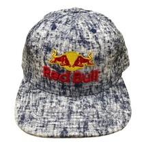 Red Bull Drink Marble Blue White  Snapback Hat - £23.49 GBP