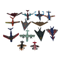 Lot of 13 Modern Diecast Airplane Toys Assorted Models - $332.72 MXN