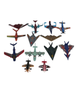 Lot of 13 Modern Diecast Airplane Toys Assorted Models - $328.21 MXN
