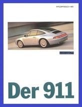 1997 porsche 911 vintage color sales brochure "der 911" - Germany...-
show or... - $18.25