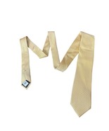 Peter Millar Men&#39;s Tie Geometric Silk Necktie Classic Hand Folded Yellow... - $23.75