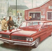 1962 Pontiac Catalina Wagon Advertisement Automobilia General Motors HM2M - $29.99