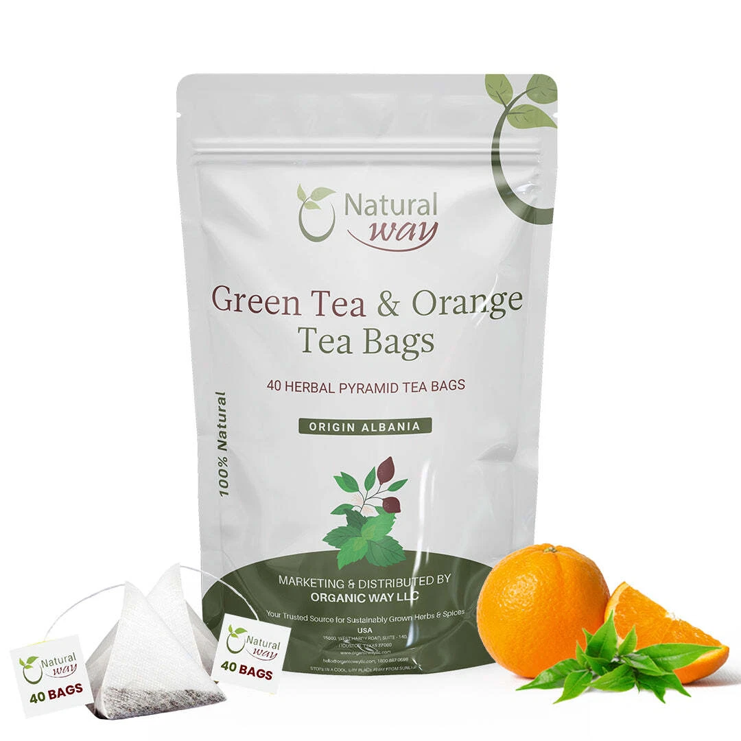 Natural Green Tea &amp; Orange Tea - $26.86
