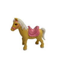 Loving Family Family HOrse Plastic Figure Vintage Dream Dollhouse Yellow Pony Pi - £8.13 GBP