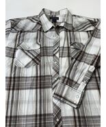 Men’s XL Black Western Pearl Snap Shirt Renegade Long Sleeve Workwear Po... - €17,00 EUR