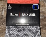 Hanes ~ 2-Pack Mens Trunks Underwear Black Label Cooling Cotton Blend (B... - $15.85