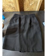 Vintage Modiano women&#39;s Pencil Straight Black White Houndstooth size 12 - €18,74 EUR