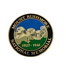 Mount Rushmore National Memorial 1927-1941 Enamel Pinback Lapel Pin Tie Tac - £11.53 GBP