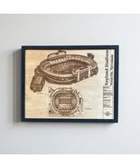 Neyland Stadium Knoxville TN Wood Engraved Wall Hanging Football Stadium... - $29.39