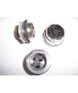 4-PIN MALE Amphenol MICROPHONE CONNECTOR 91-PC4M chasis vintage jack - $24.75