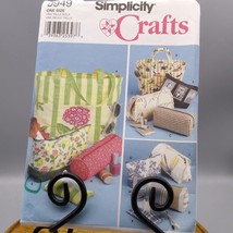 UNCUT Vintage Sewing PATTERN Simplicity 9949, 2001 Crafts, One Size, BAGS - £13.64 GBP