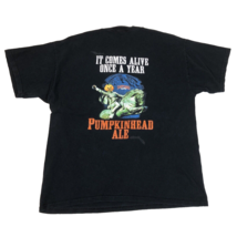 Shipyard Brewing Pumpkinhead Halloween Ale Portland Maine Black T-Shirt ... - £23.26 GBP