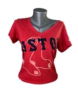 MLB Boston Red Sox Women&#39;s Nike Slim Fit T-Shirt Shirt Top Baseball Size... - $17.82