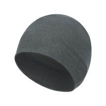 Winter Warm Cap Windproof Fleece Hat Running Beanie Hat Skull Cap Gray - £14.17 GBP