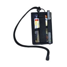 Hazard 4 Badger Lanyard Patch/ Cards Holder W/Key Ring - Black  - $44.00