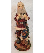 BOYDS FOLKSTONE  "ELECTRONICK & SPLICE...THE SUPRISE "  Figurine Santa  - $12.36