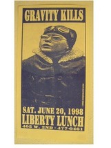 Gravity Kills Handbill Poster Austin Tx Liberty Lunch - £14.11 GBP